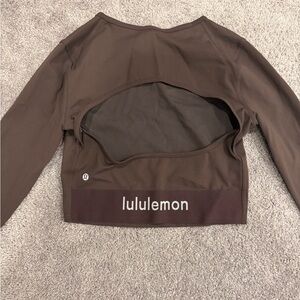 Lululemon Logo Elastic Everlux Long-Sleeve Shirt